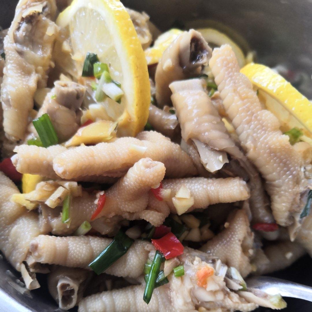【柠檬酸辣鸡爪】自制超级无敌美味的网红鸡爪