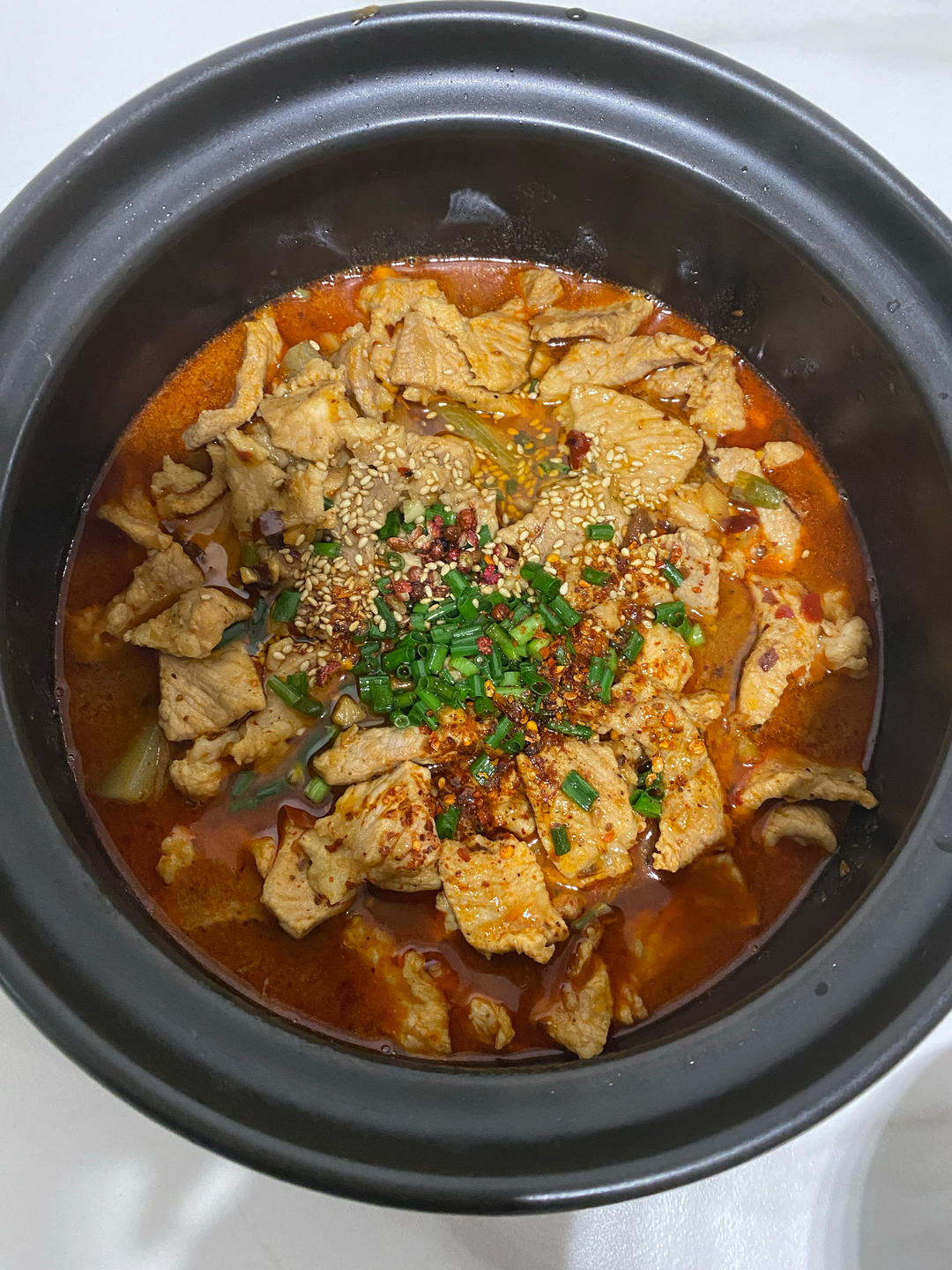水煮肉片（肯定不翻车）
