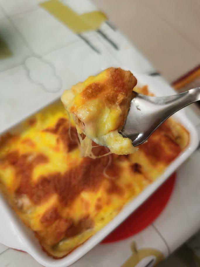 鸡蛋牛奶吐司布丁