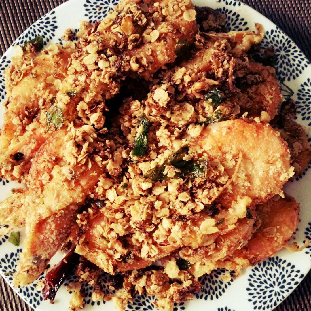 麦片虾 新加坡味儿