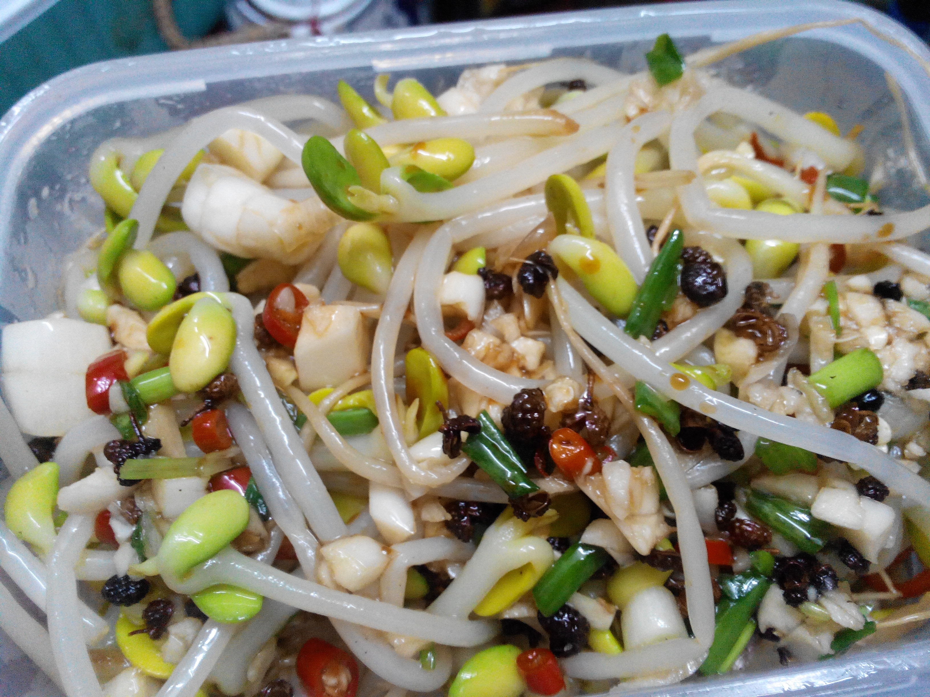 凉拌豆芽