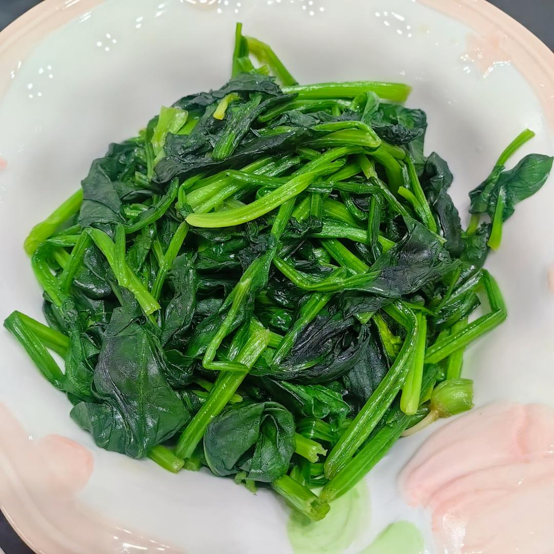 清炒菠菜