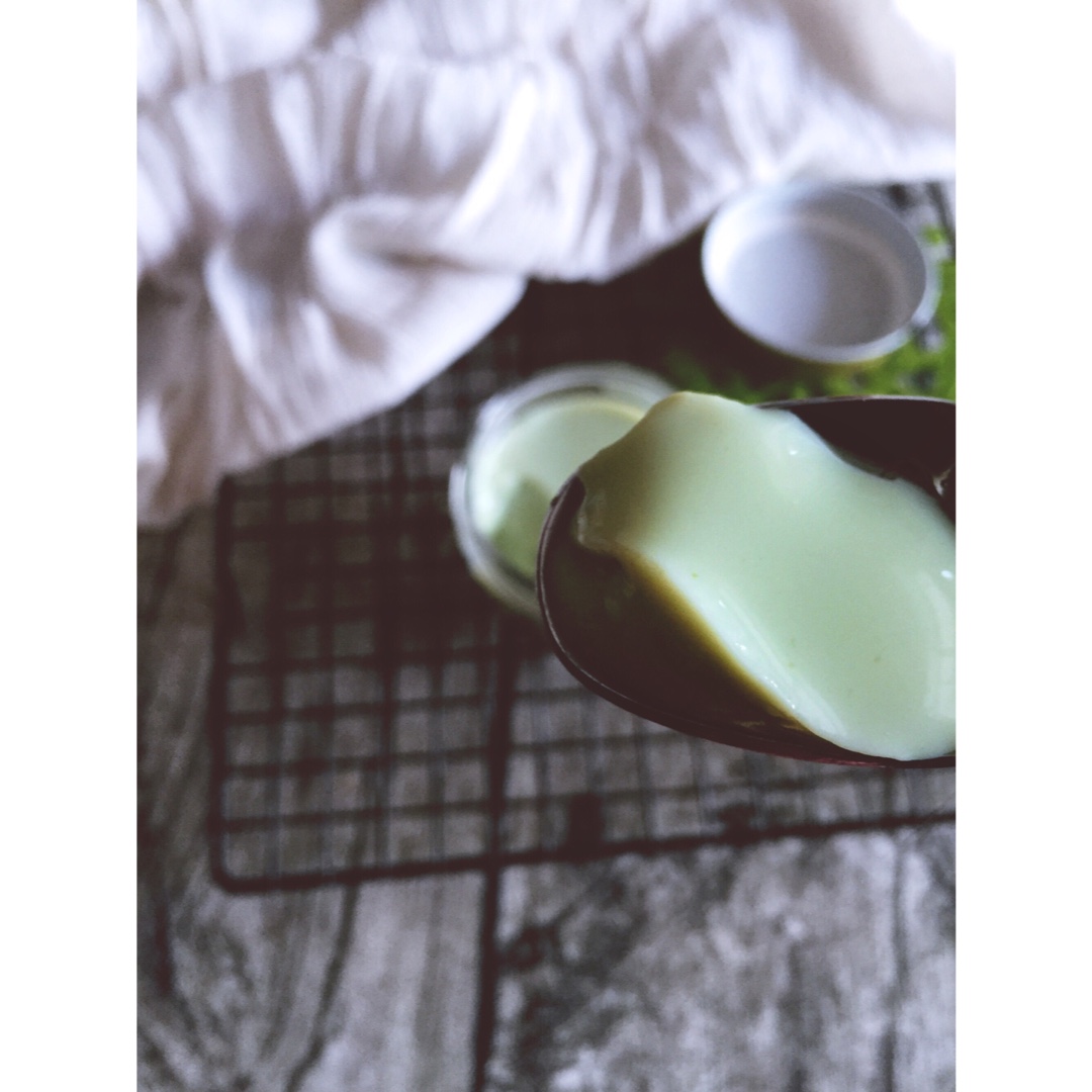 *抹茶布丁*