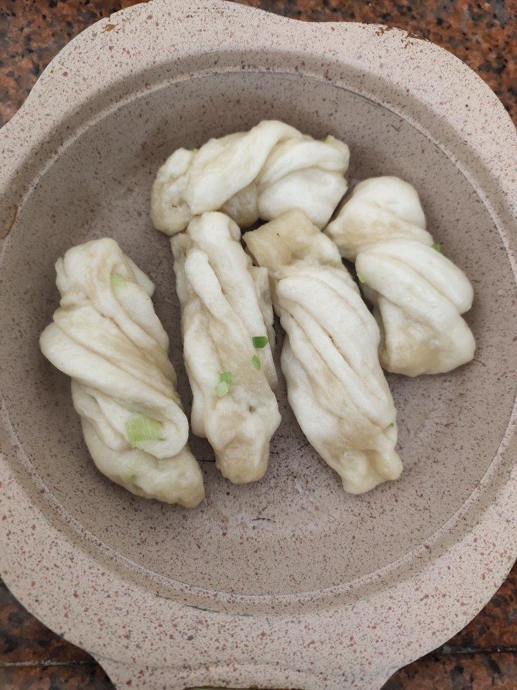 水煎花卷 做法简单 一次醒发 快手早餐 附整形视频