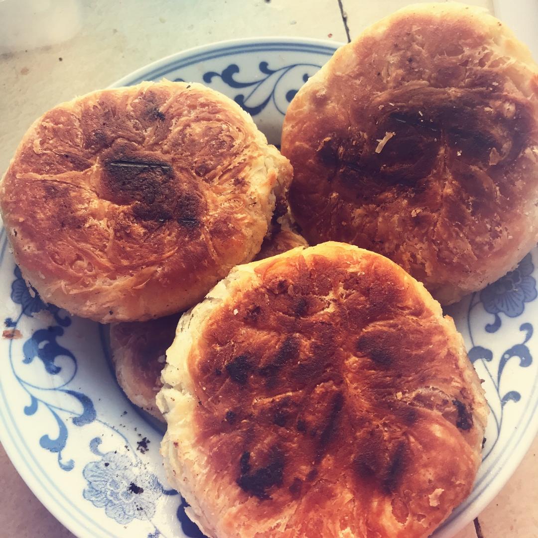 堂妈教你做油酥肉火烧