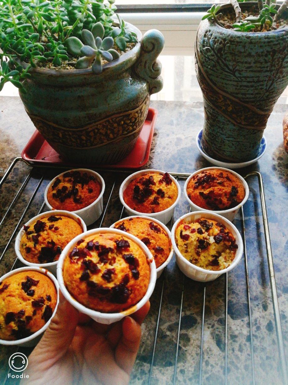 少女心的香蕉蔓越莓玛芬