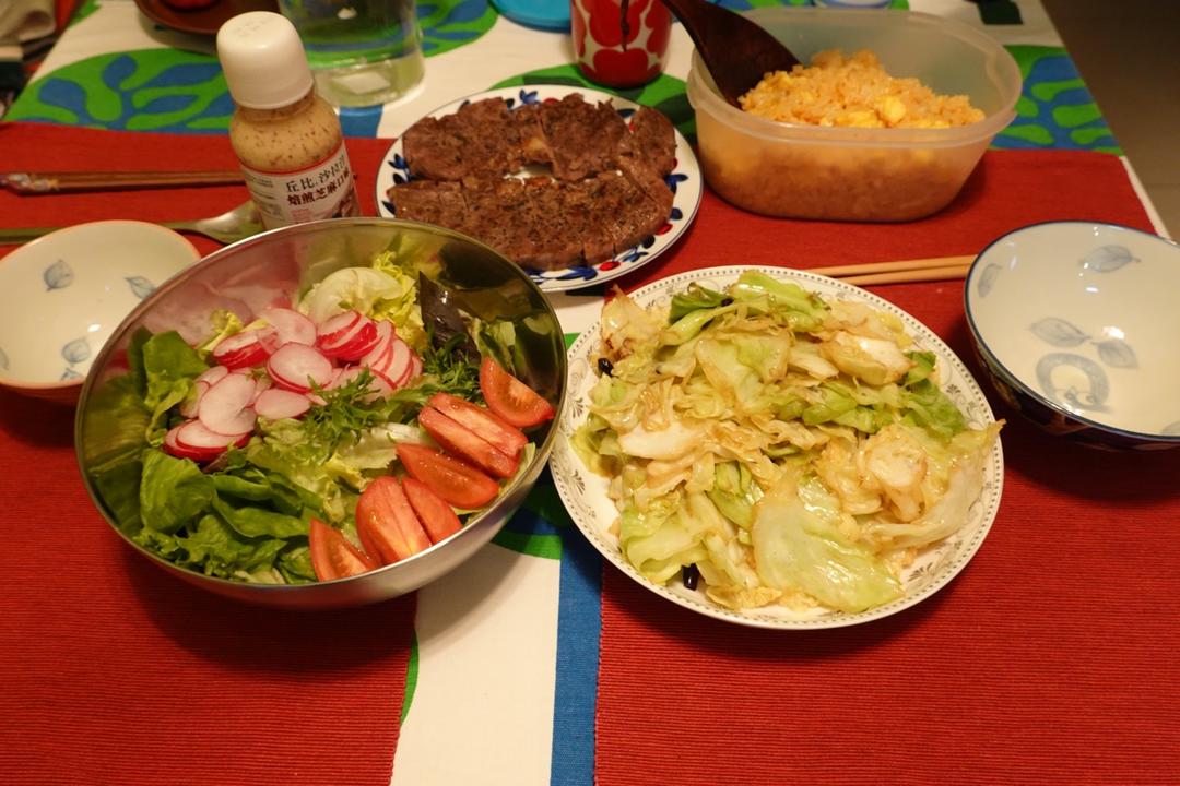 鲍鱼蚝汁圆白菜