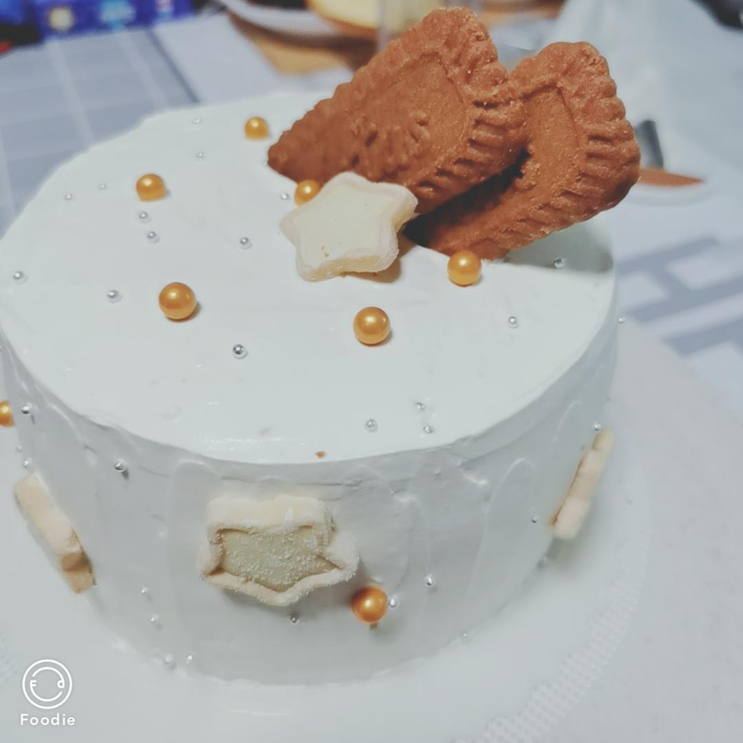 六寸奥奥奶油蛋糕的做法