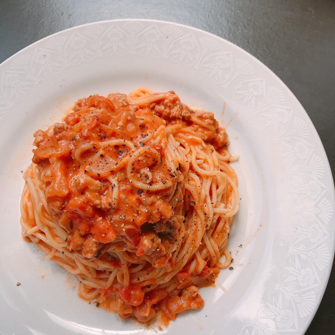 西红柿意大利面