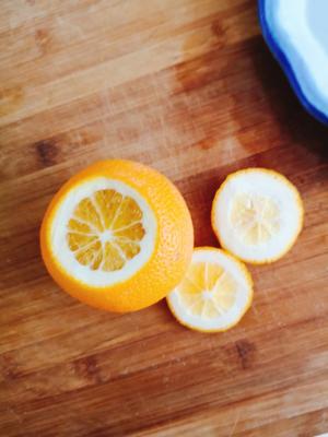 香橙蜂蜜柚子茶的做法 步骤2