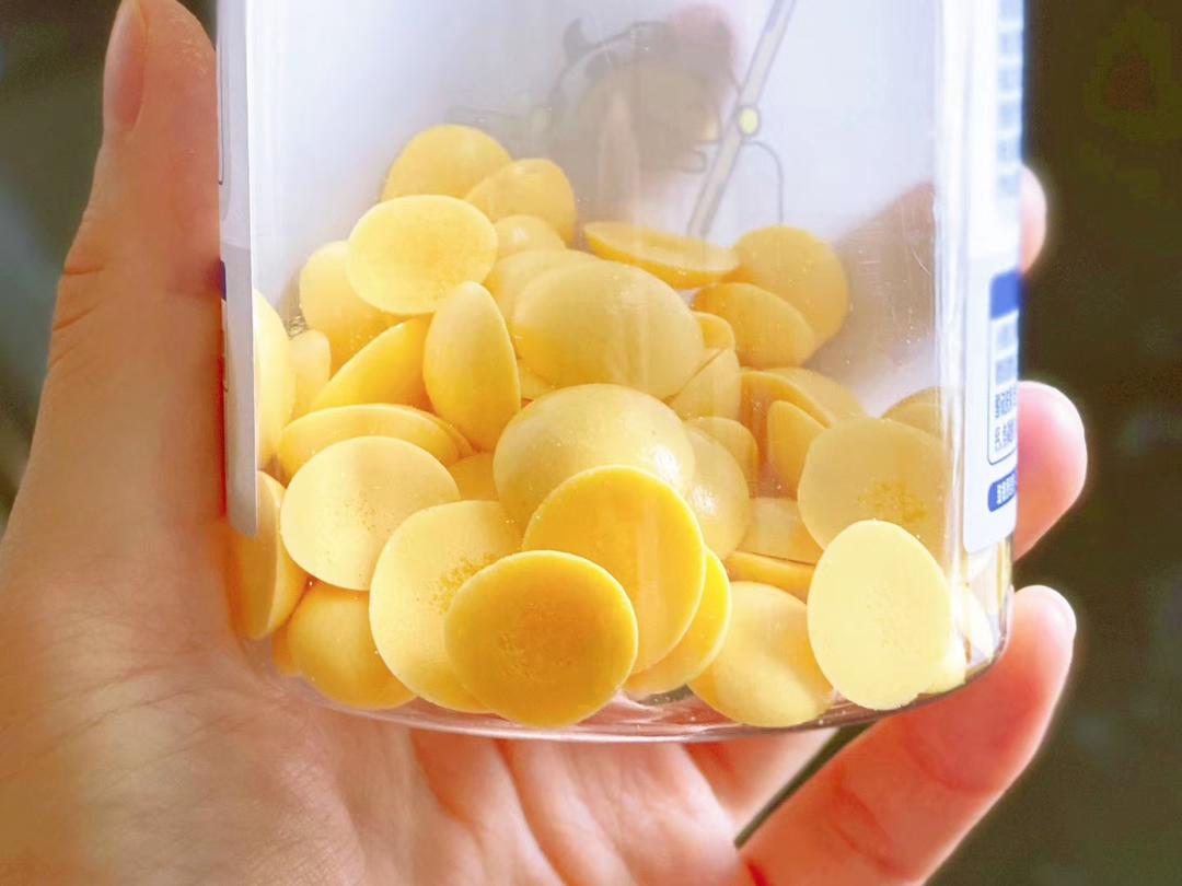 蛋黄溶豆的做法