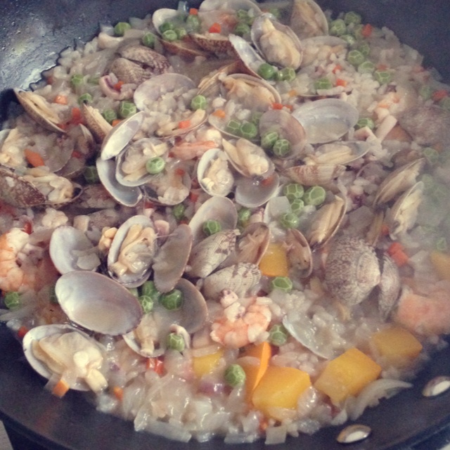 【曼食慢语】Seafood Paella 西班牙海鲜饭