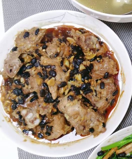 豆豉蒸排骨