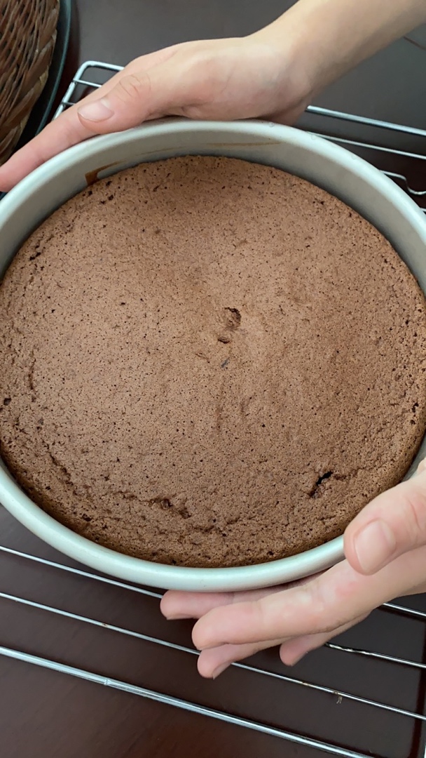 最爱的巧克力戚风蛋糕（8寸）