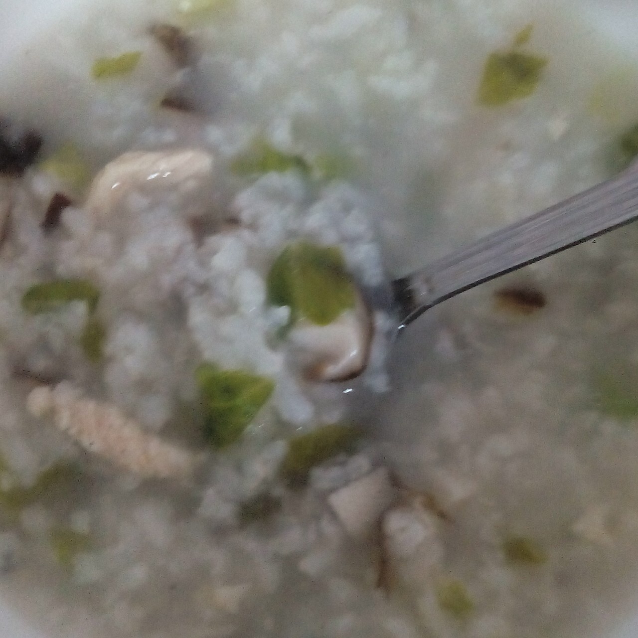 香菇鸡肉粥