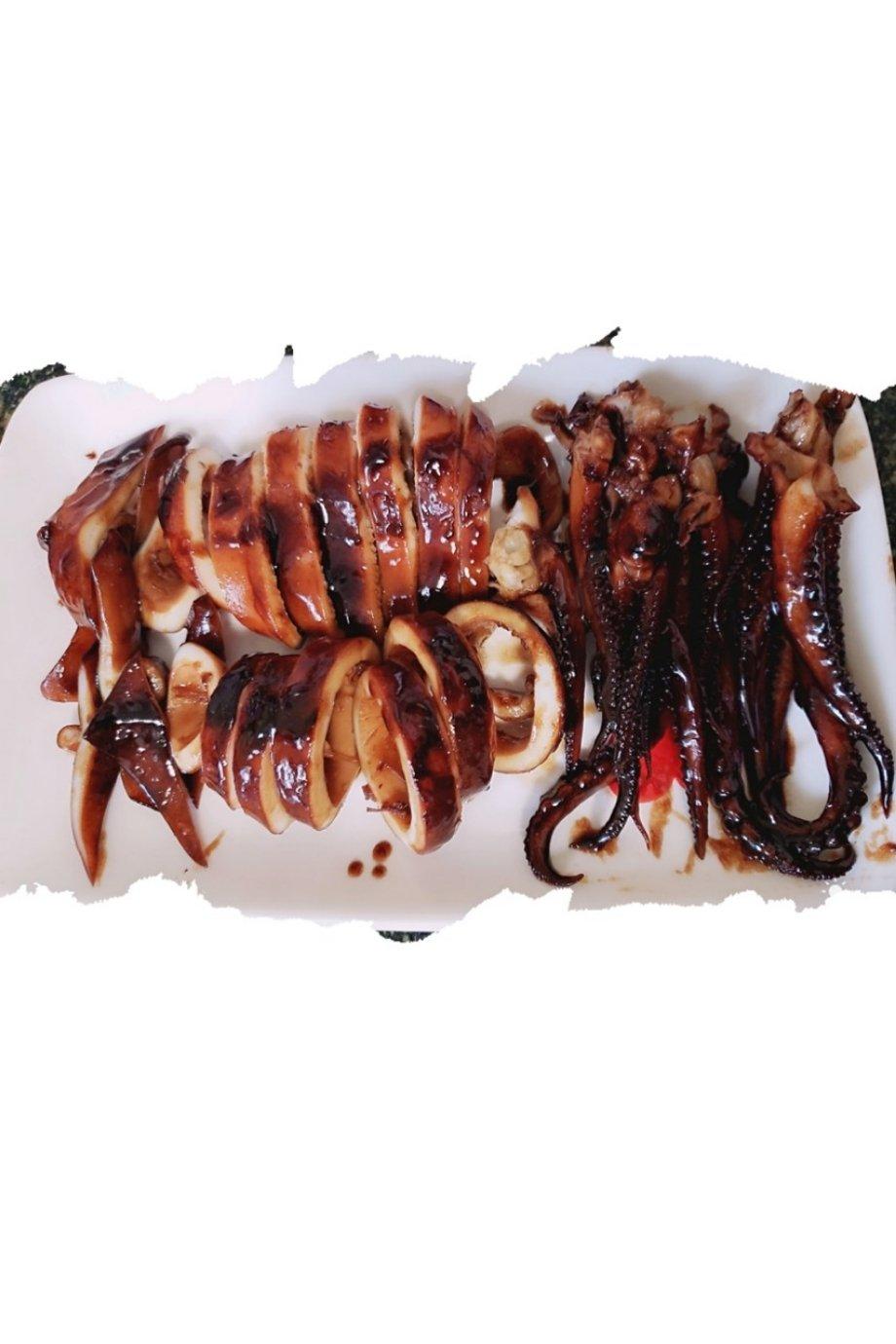 简易版鱿鱼大烤