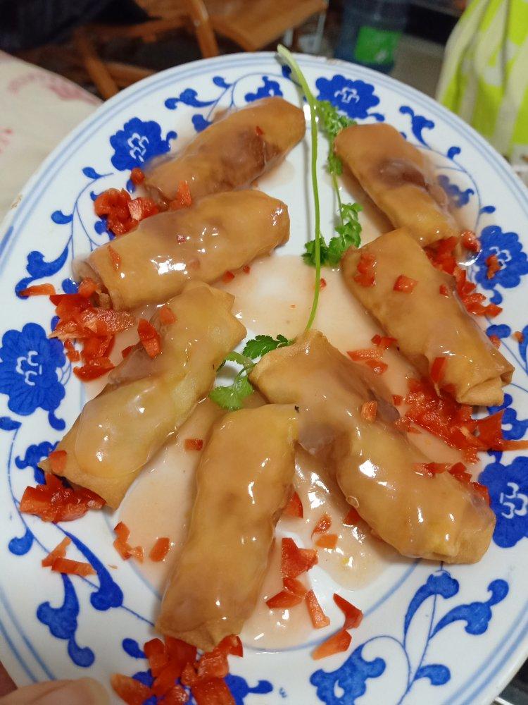 爆竹迎春金满堂——金蒜生炒排骨