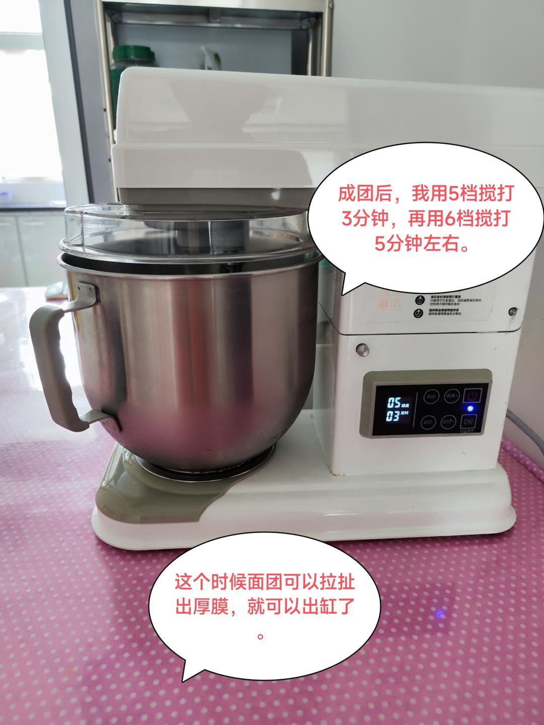 纯奶手撕吐司的做法 步骤1