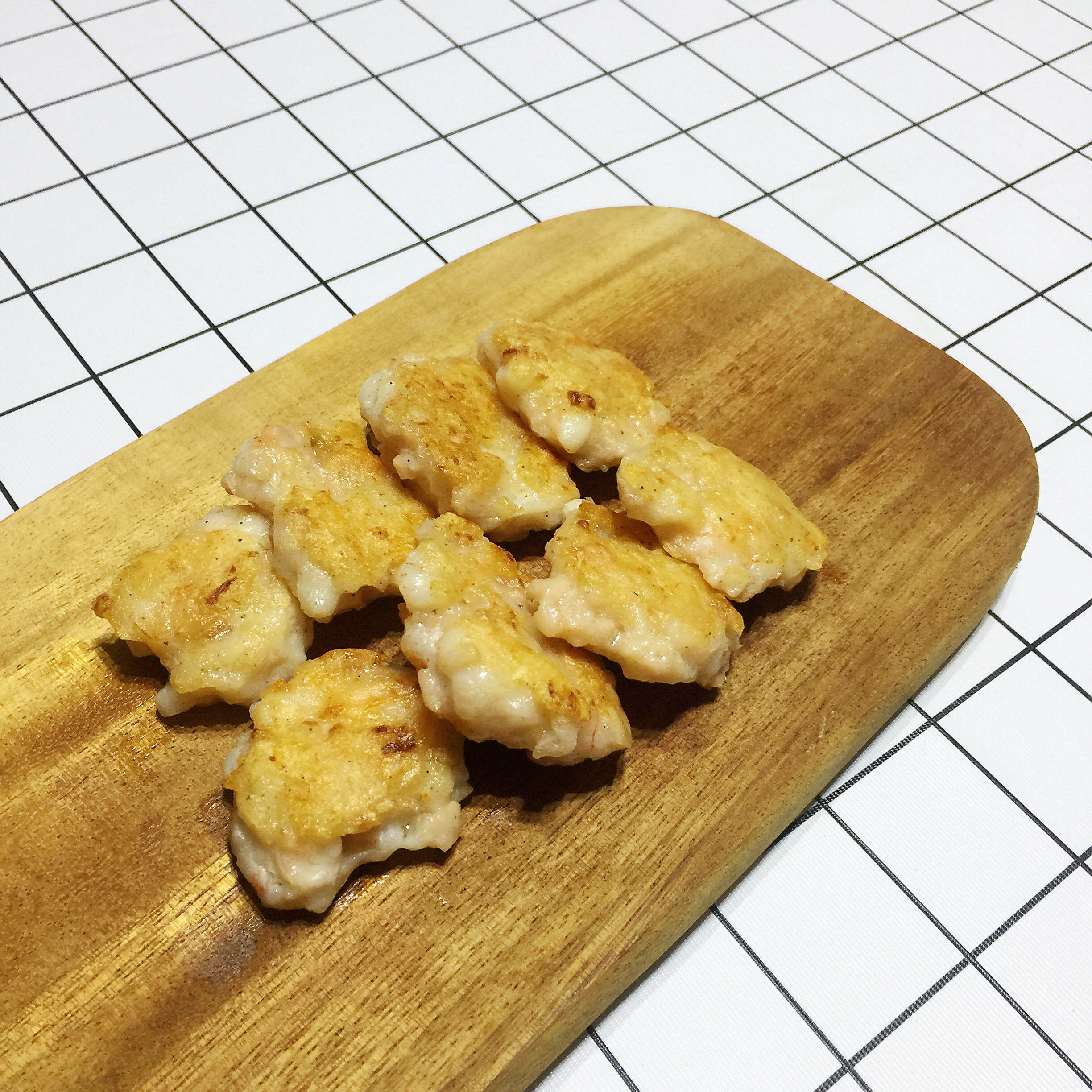 鲜虾藕饼的做法
