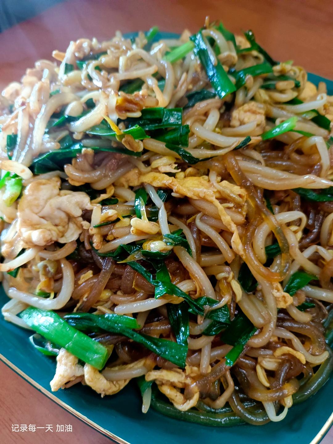 炒合菜～经典的拌饭菜，真的太香了