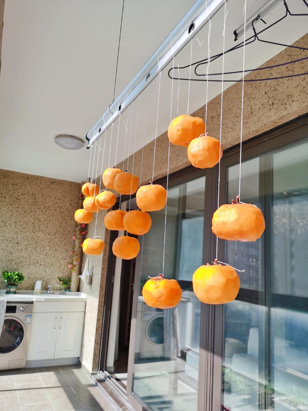 晒柿饼（家庭版DIY 吊柿饼）