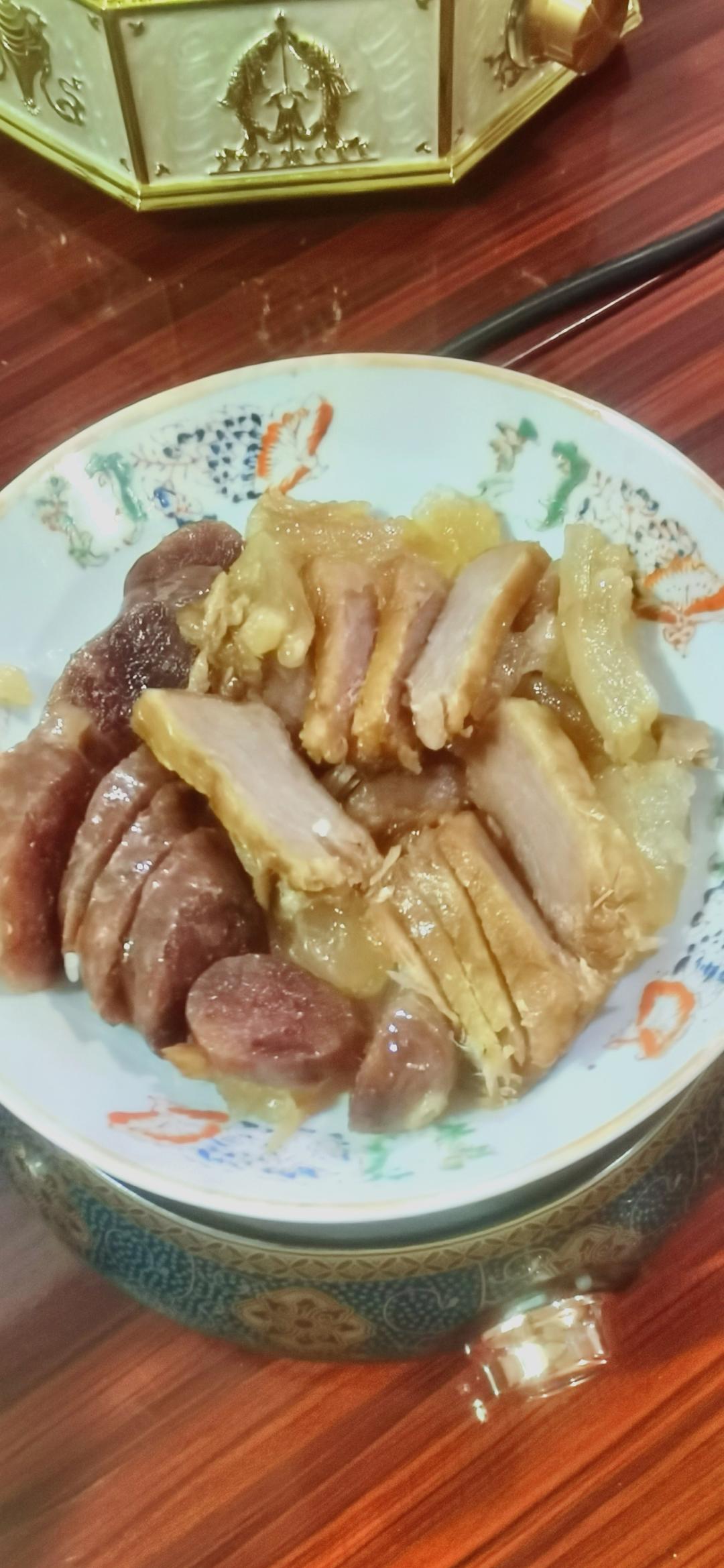 ㊙️腊味‼️腊肉蒸豆腐‼️年菜必备