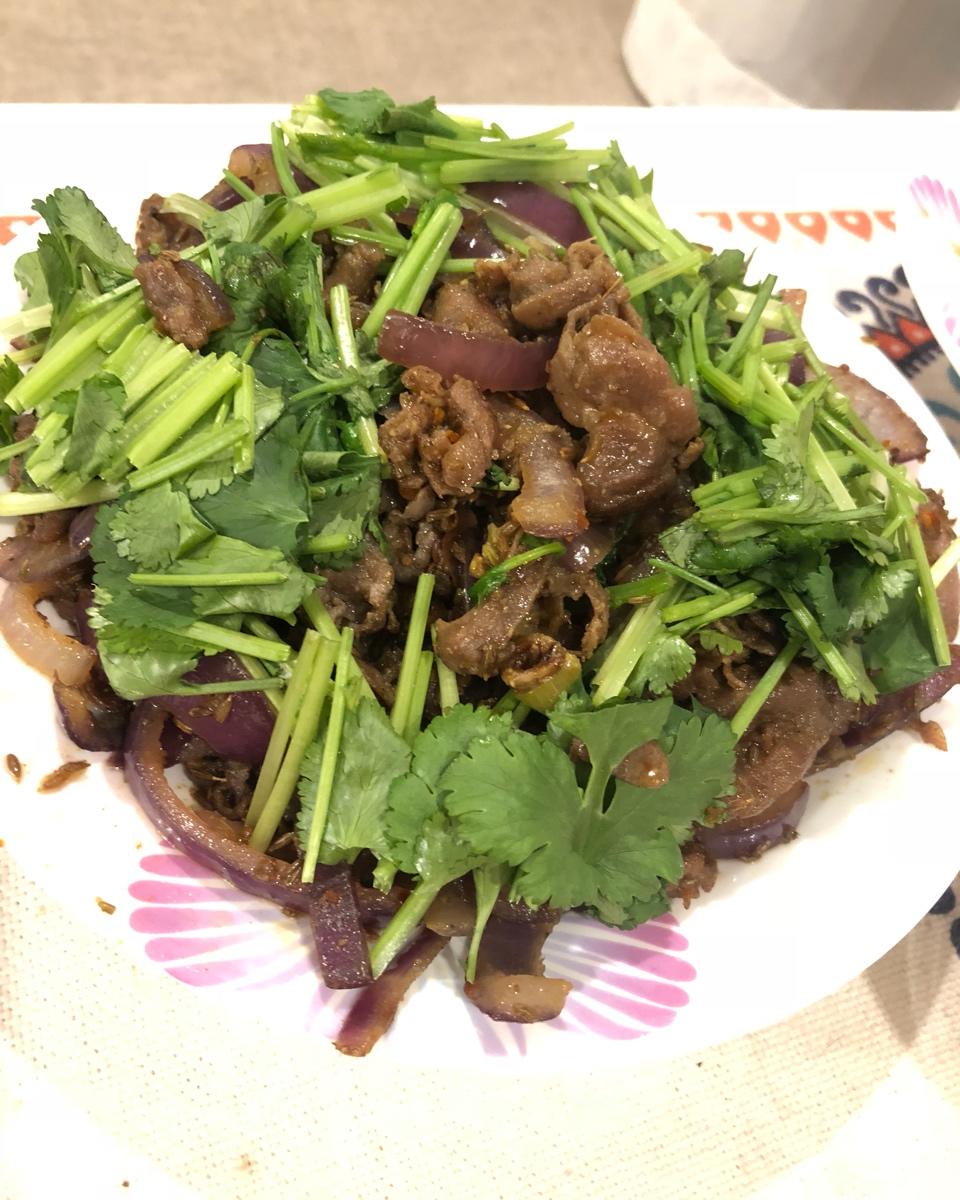 孜然羊肉片