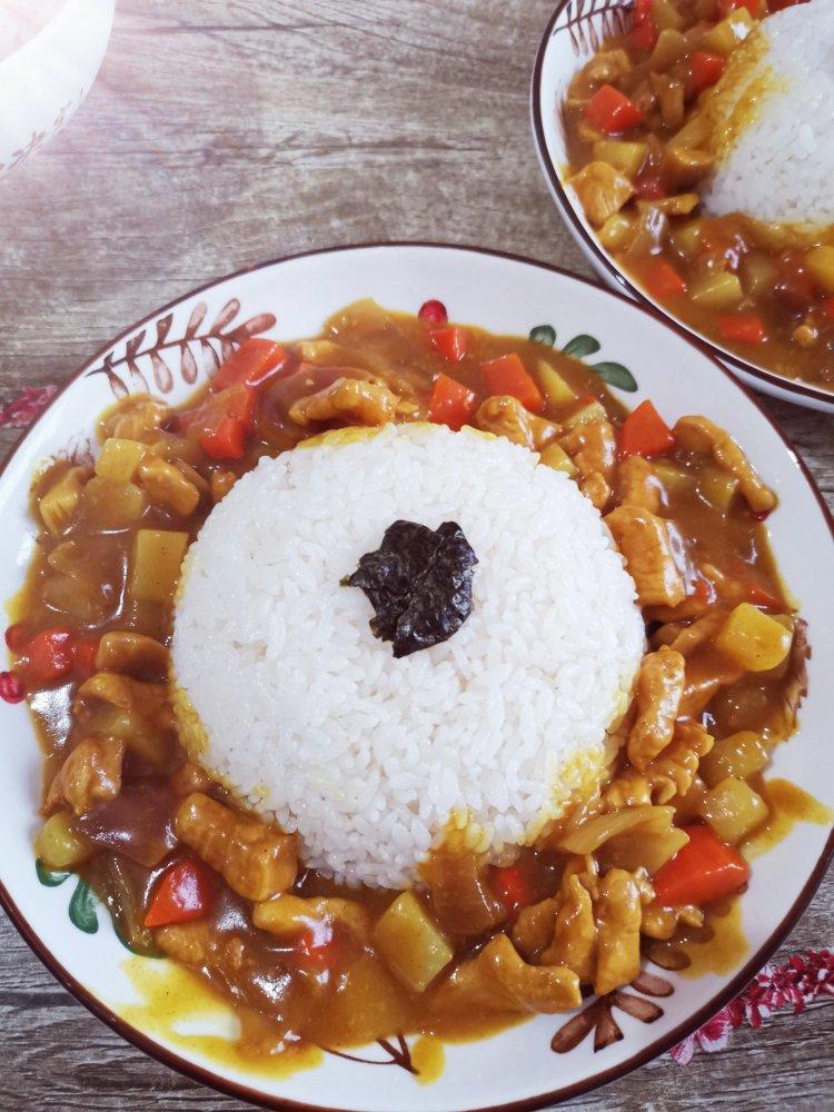 咖喱鸡肉饭