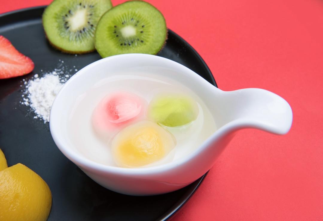 鲜果水晶汤圆的做法