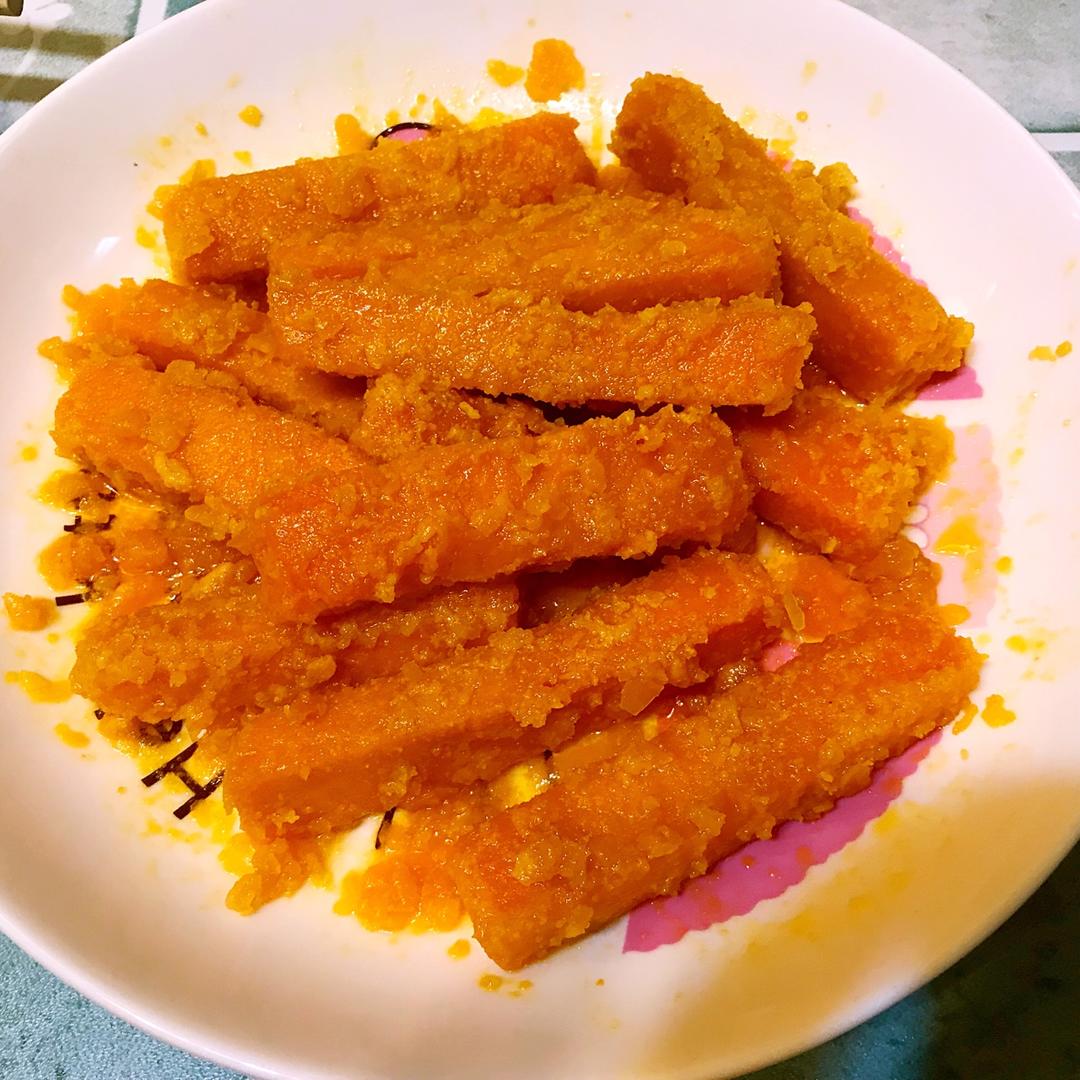 金沙美味【咸蛋黄炒南瓜】