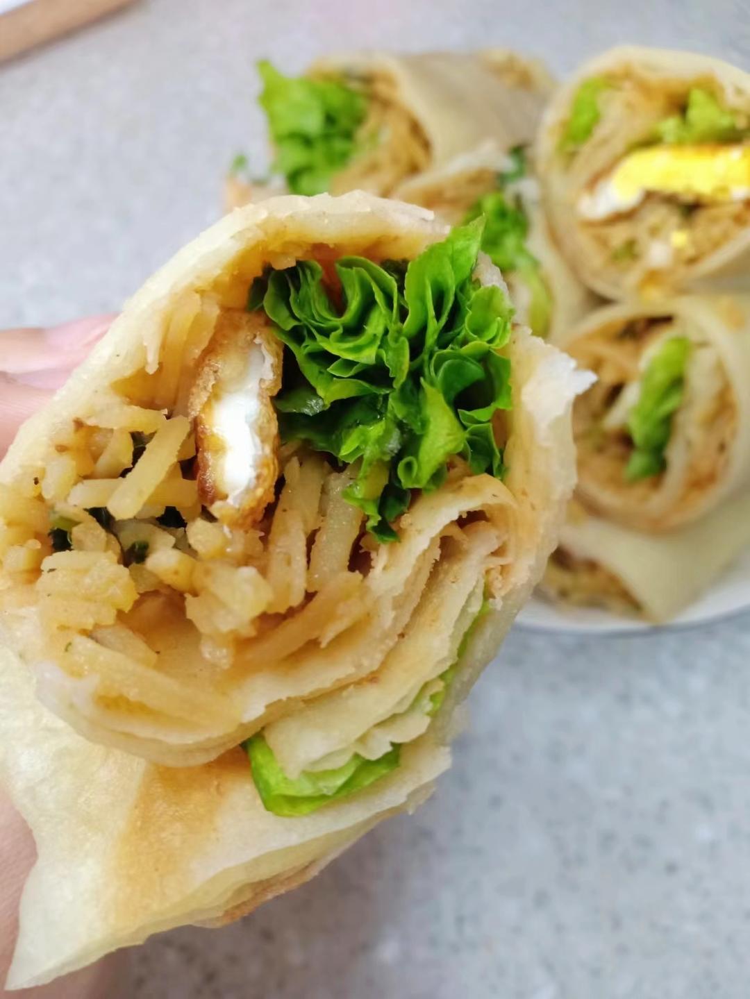 柔软多层 营养丰富卷饼 附酱料配方。