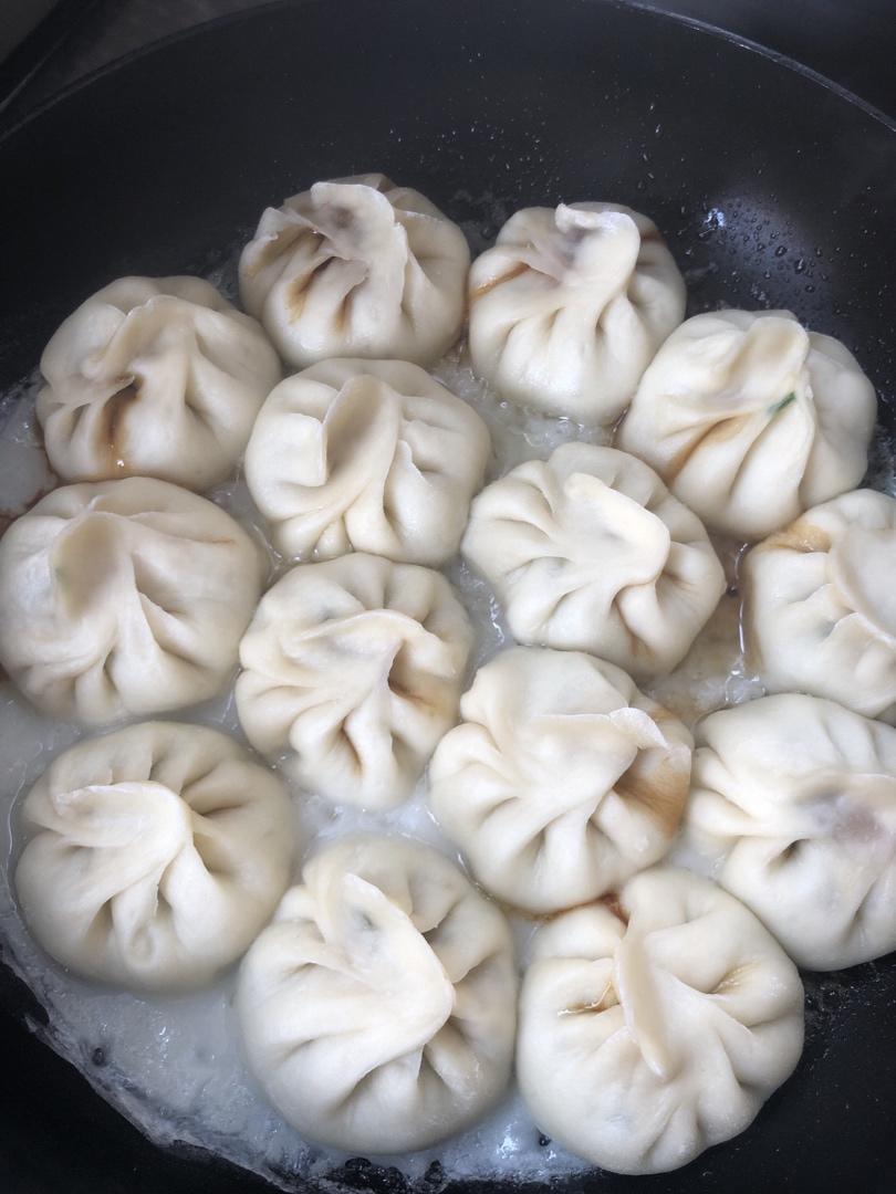 水煎包，山东叫炉包，电饼铛