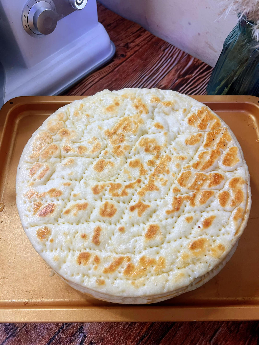 外焦里软半发面小饼