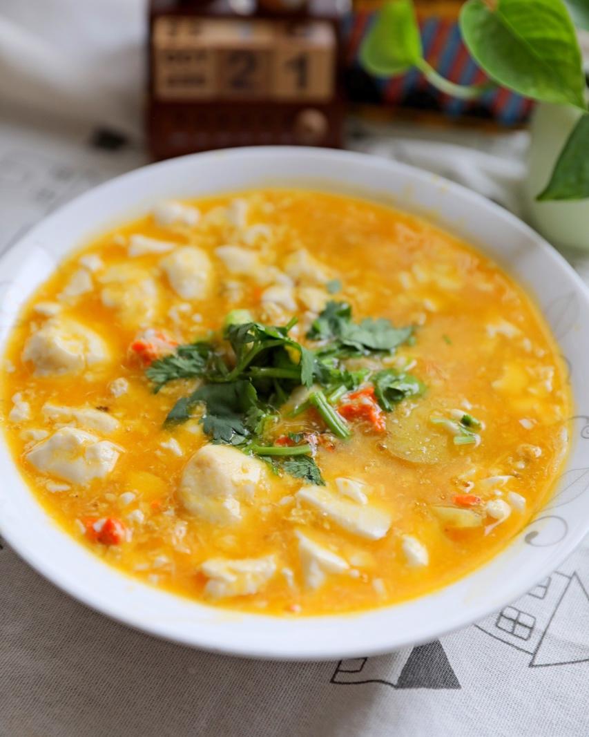 蟹黄豆腐