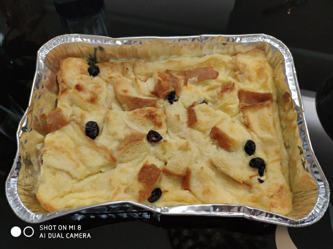 牛奶吐司鸡蛋布丁（失败吐司的归处）