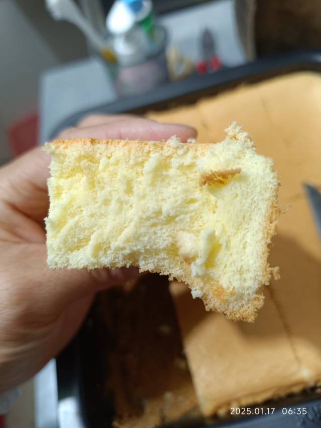 8寸戚风蛋糕--用了10年的配方