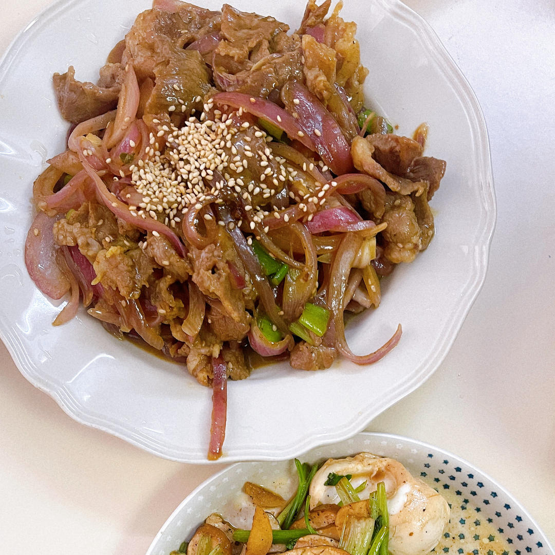 香煎梅花肉～秒光盘