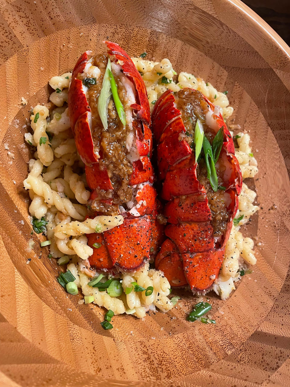 奶油波士顿龙虾意面