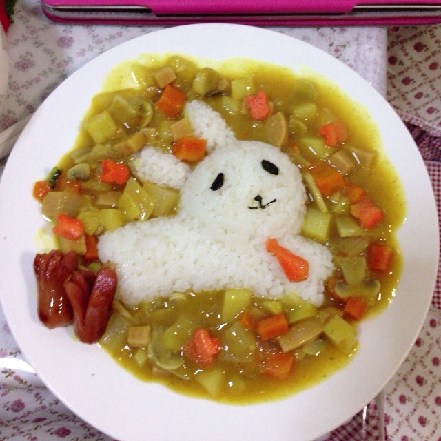 美味咖喱鸡饭