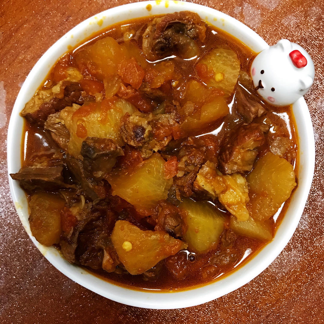 番茄土豆炖牛腩