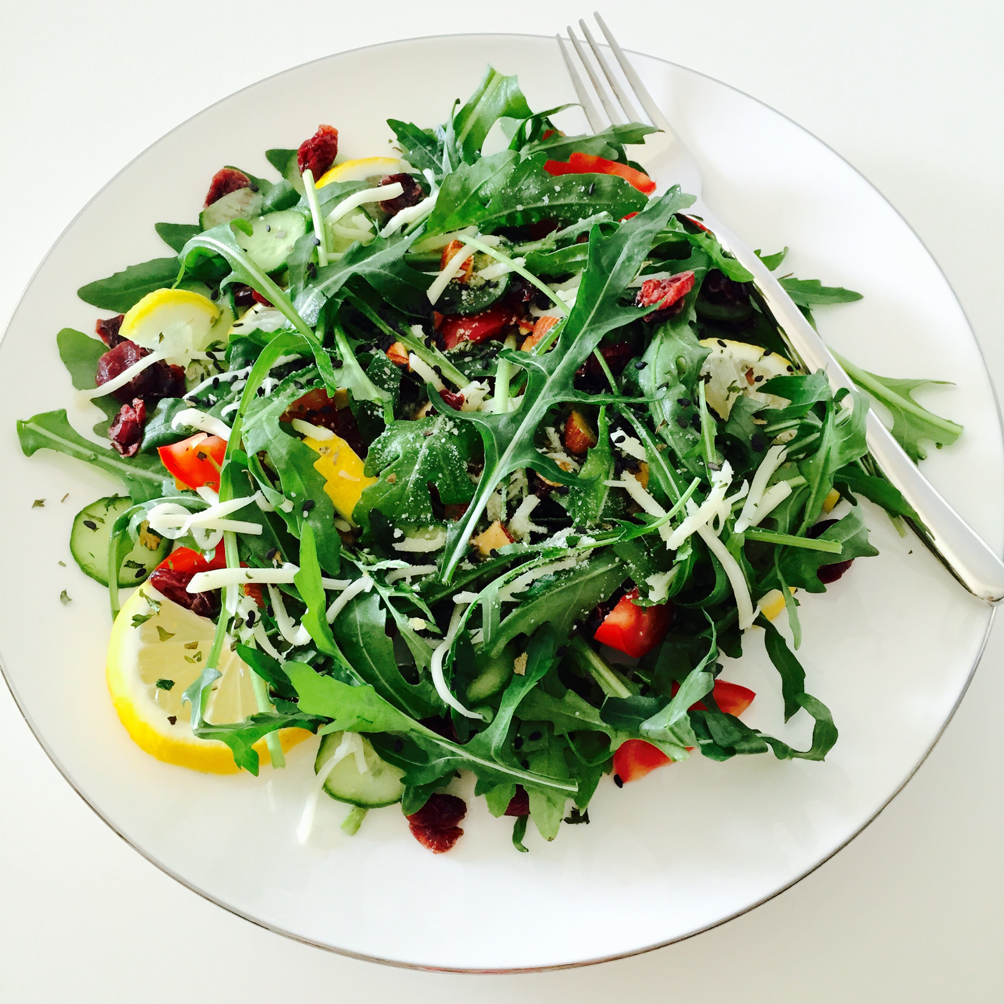 法式芝麻菜沙拉