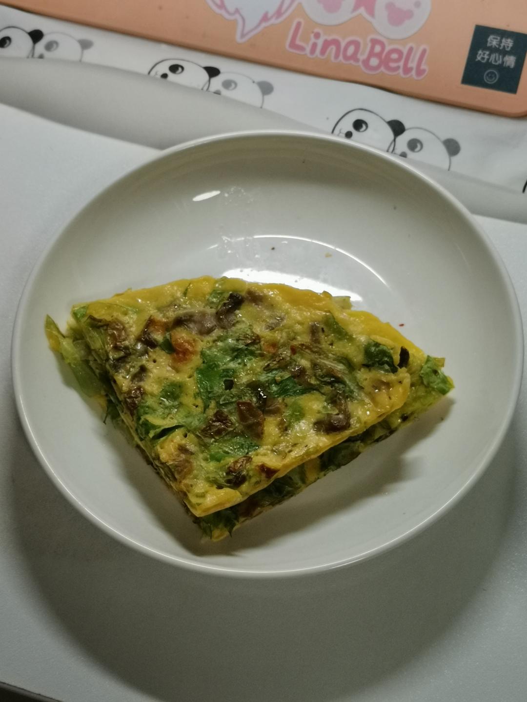 包菜蛋饼也太好吃了吧！！！吃撑才153大卡