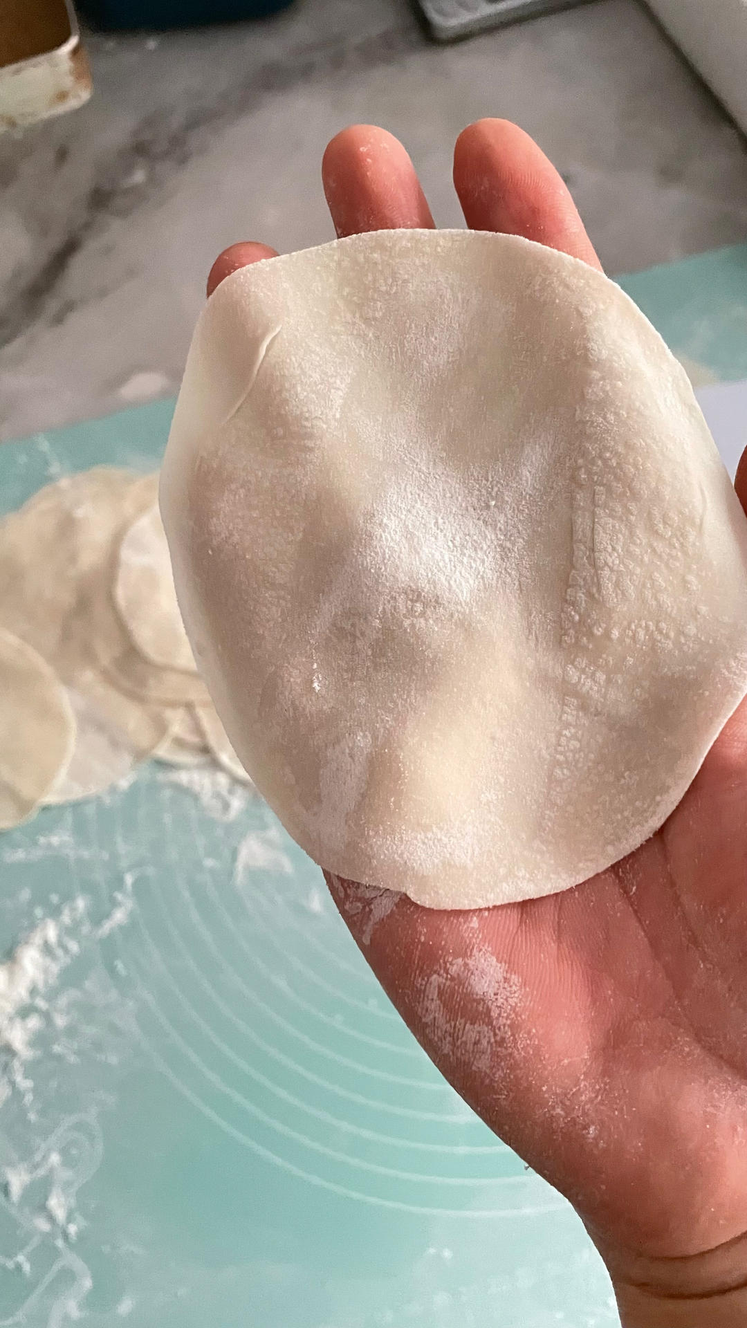 手工揉面三分钟，又韧又薄又好包的饺子皮