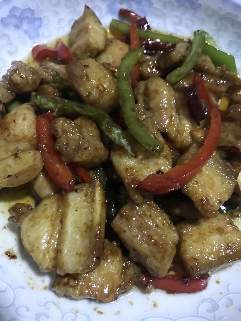 青椒炒五花肉，小心米饭吃多了