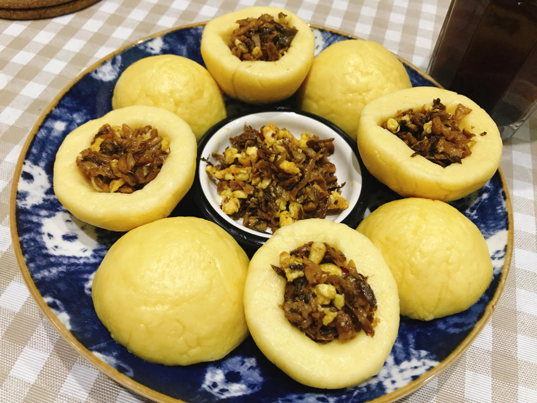 玉米窝窝头