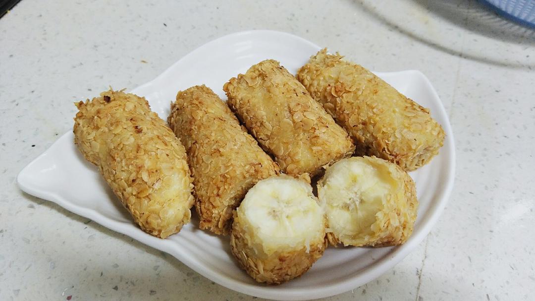 人人夸赞好吃燕麦香蕉卷