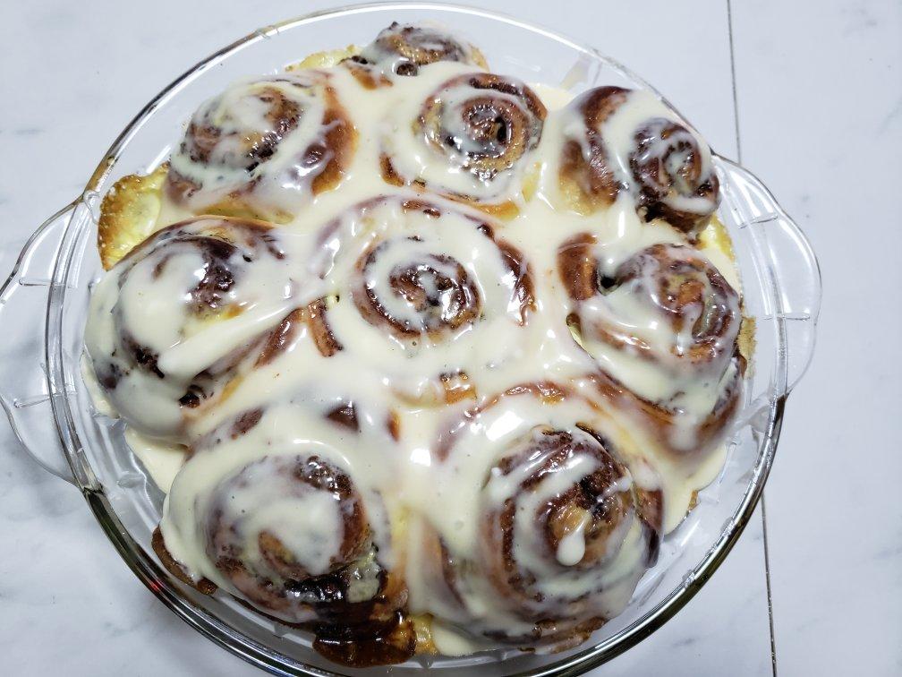 一次成功的正宗美国肉桂卷 The Best Cinnamon Rolls
