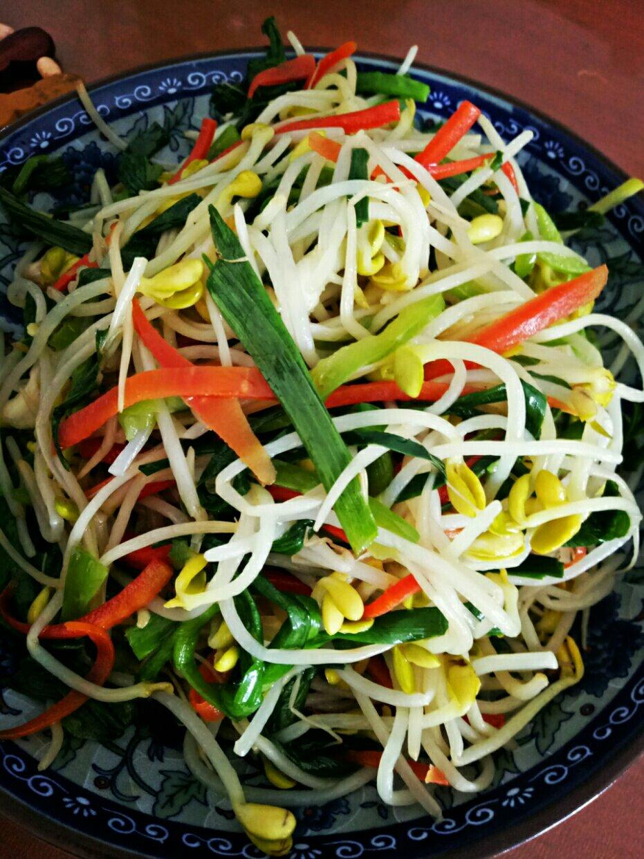 清炒绿豆芽