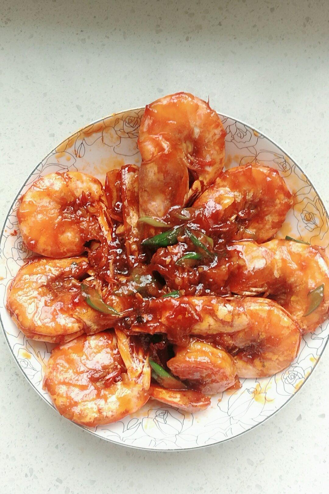 油焖大虾