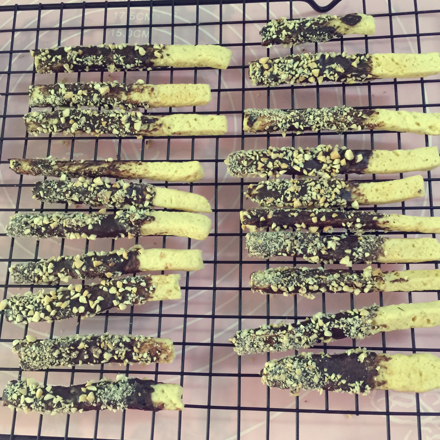 巧克力随心饼干棒